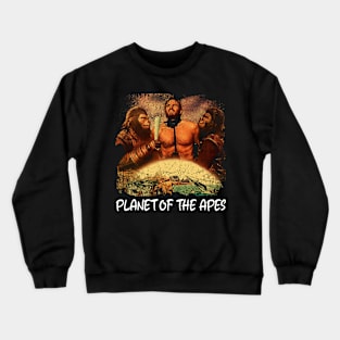 Classic Planet Fiction Movie Crewneck Sweatshirt